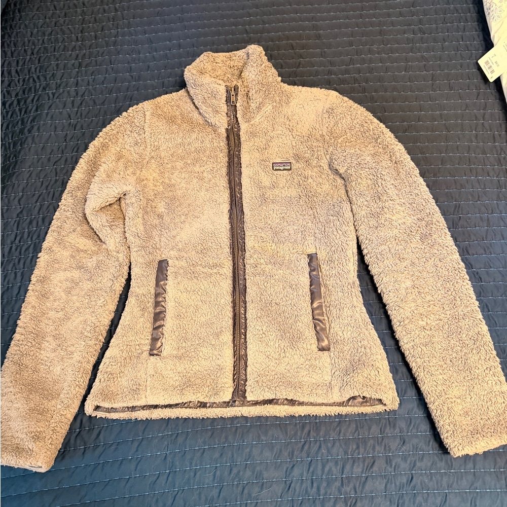 Patagonia Los Gatos Fleece Zip-Up, Gray, Size Small
